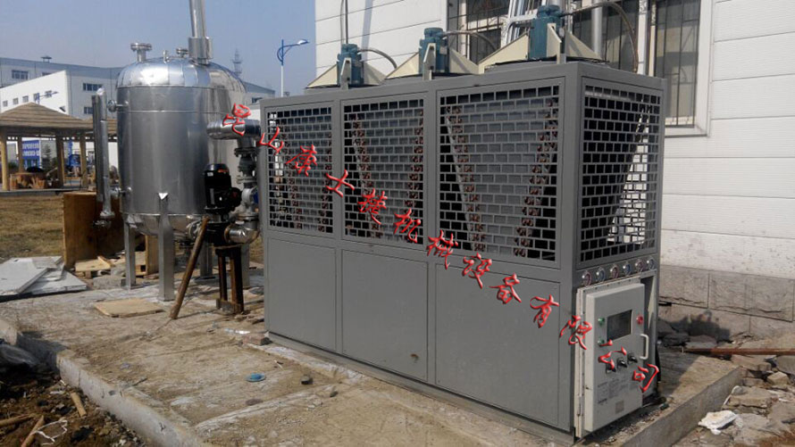 化工廠風冷防爆冷水機現場